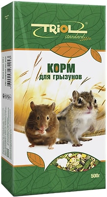 Корм для грызунов Triol Криспи 500г