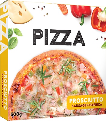 Пицца Vici Prosciutto Sausage + Paprika замороженная 300г