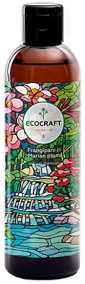 Шампунь для волос Ecocraft Франжипани и марианская слива для укрепления и восстановления 250мл