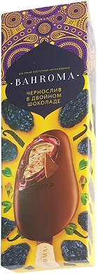 Мороженое Bahroma Чернослив в двойном шоколаде 75г