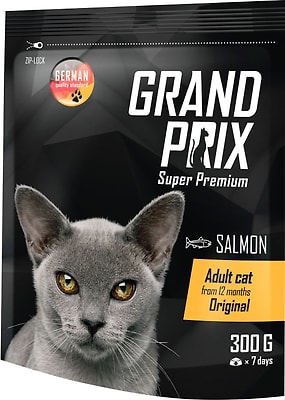 Корм для кошек Grand Prix Adult Original Лосось 300г