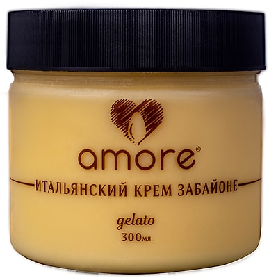 Мороженое Amore Итальянский Крем Забайоне 300мл