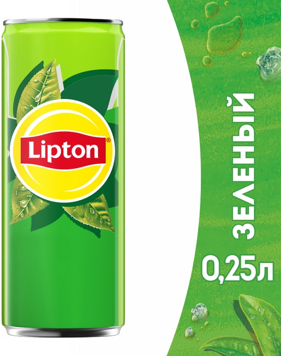 Отзыв о Холодный чай Lipton Ice Tea зеленый чай Можно пить.