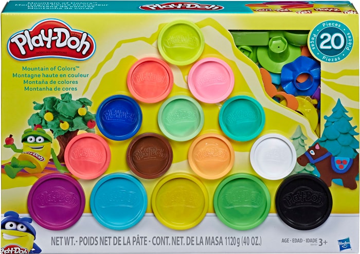 Play doh deals mountain of colors