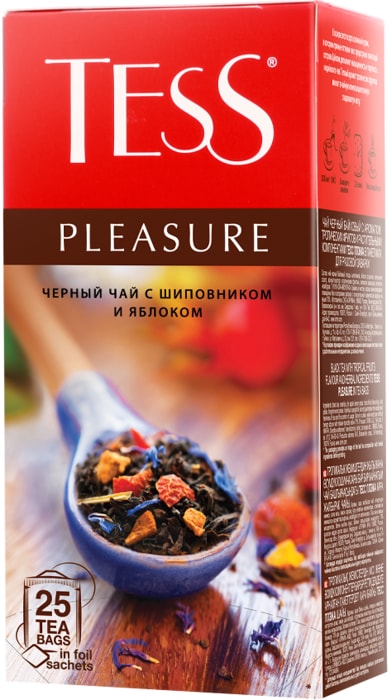 Tess pleasure листовой. Чай тесс с яблоком. Черный чай с шиповником и яблоком. Черный чай с шиповником и яблоком. Чай тесс яблоко шиповник.