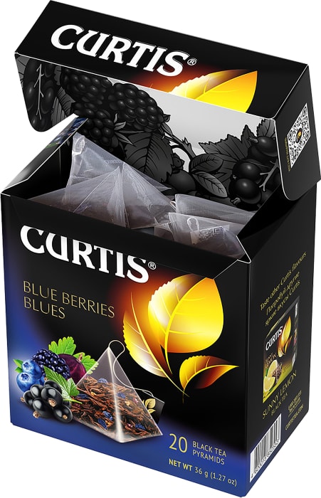 Чай черный Curtis Blue Berries blues 20*1.8г - купить с доставкой в ...