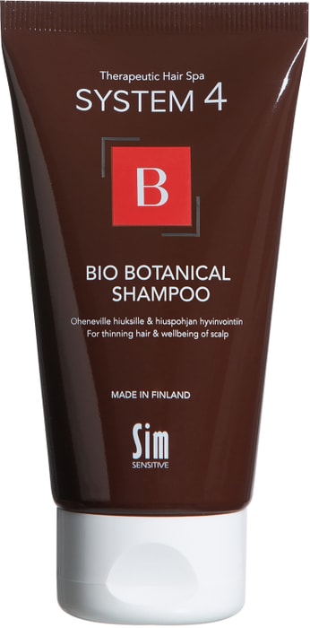 Шампунь для волос Sim System 4 Bio Botanical Shampoo БиоБотанический против выпадения 75мл - купить с доставкой в Vprok.ru 999.00 руб.