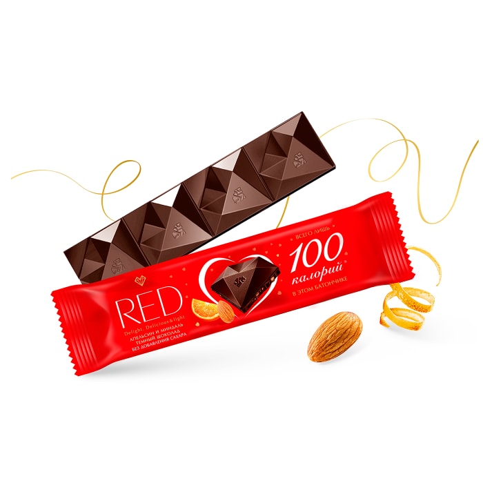 Шоколад Red Delight 100г темный 50%