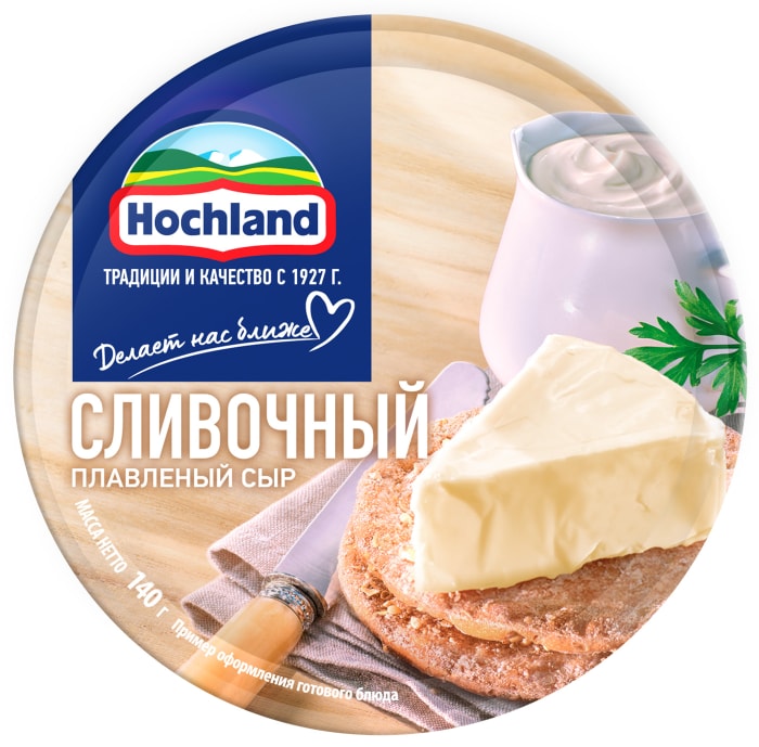 Мягкий плавленый сыр