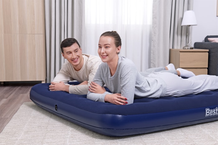 Матрас надувной bestway comfort quest 191х97х46см электронасос