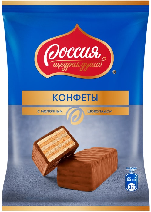 Конфеты с карамелью