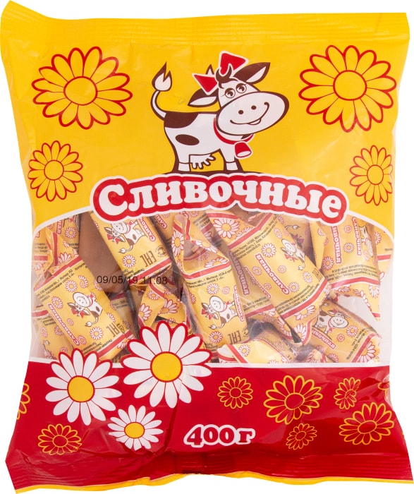 Конфеты Азовская КФ Сливочные 400г - купить с доставкой в Vprok.ru ...