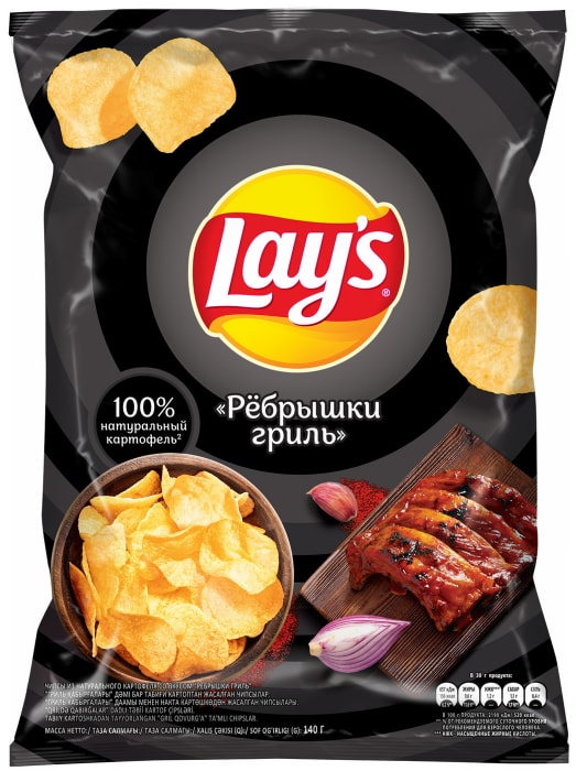 Чипсы Lays Красная икра 107 г