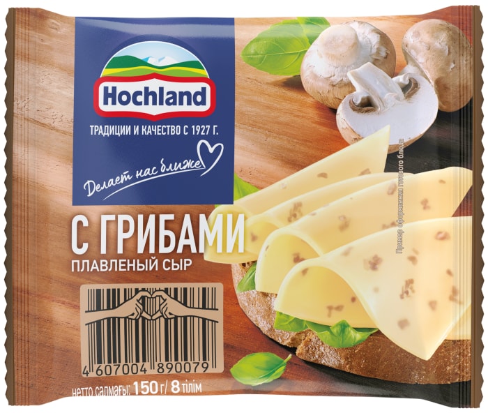 Плавленый сыр с яйцами и чесноком