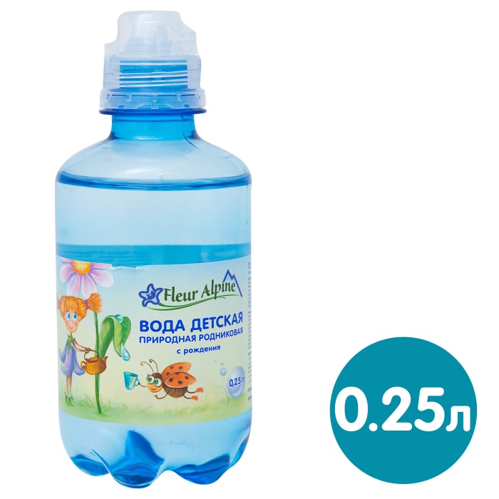 Детская вода fleur alpine. Вода детская Флер альпин и 250 мл. Д/П вода fleur Alpine природная 0+ 250мл. Fleur напиток. Альпийская вода с доставкой на дом.