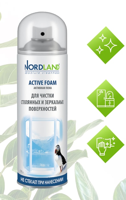 Nordland active foam для чистки туалета