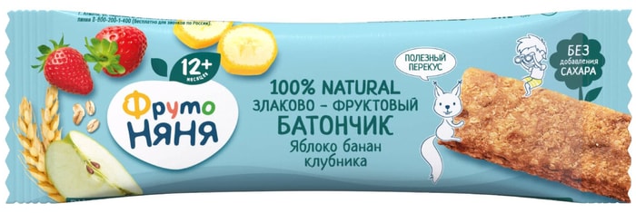 Злаковый батончик Matti Diet яблоко, 6 шт