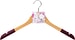 Вешалка для одежды Apollo Couture с накладками из флока на плечах 44.5см