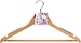 Вешалка для одежды Apollo Couture с антискользящими накладками на плечах и перекладине 44.5см