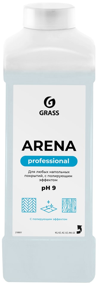 Средство моющее Grass Arena для пола с полирующим эффектом 1л 406₽