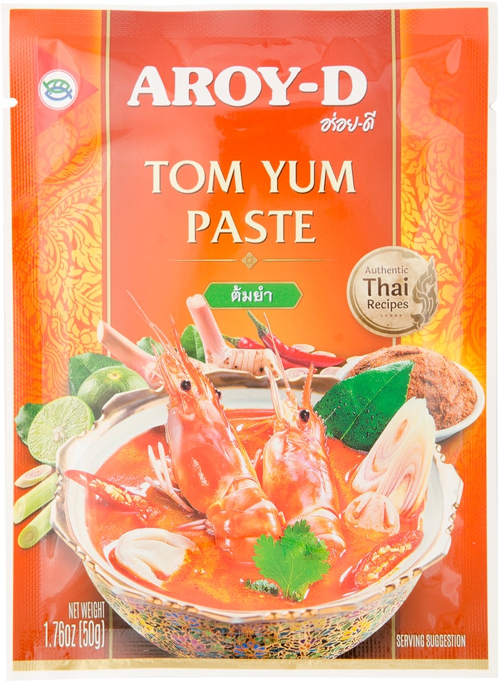 Паста Aroy-D Том Ям кисло-сладкая 50г