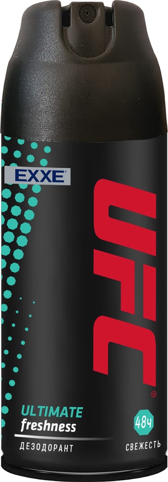 Дезодорант EXXE UFC Ultimate freshness защита 48ч 150мл от Vprok.ru