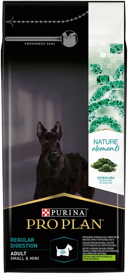 Сухой корм для собак Purina Pro Plan Nature Elements Regular Digestion с ягненком 7кг