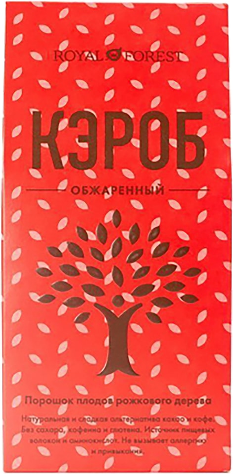 Кэроб Royal Forest обжаренный 100г