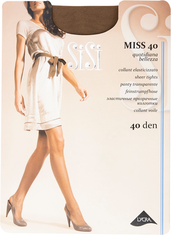 Колготки SiSi Miss 40 Daino Загар медного оттенка Размер 2