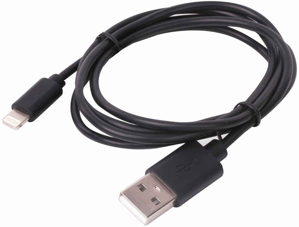 Кабель Sonnen USB2.0-Lightning медь для передачи данных и зарядки iPhone iPad 1м