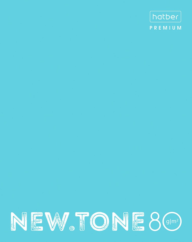Тетрадь общая Hatber Premium Newtone pastel незабудка А4 В клетку 80л