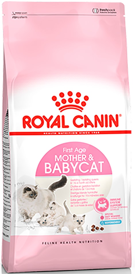 Сухой корм для котят и беременных кошек Royal Canin Mother&Babycat до 4-х мес 400г