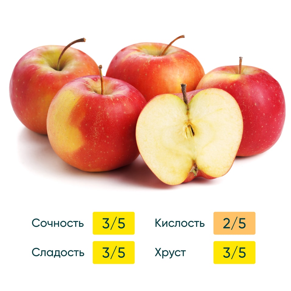 Яблоки сезонные 1кг - Vprok.ru Перекрёсток
