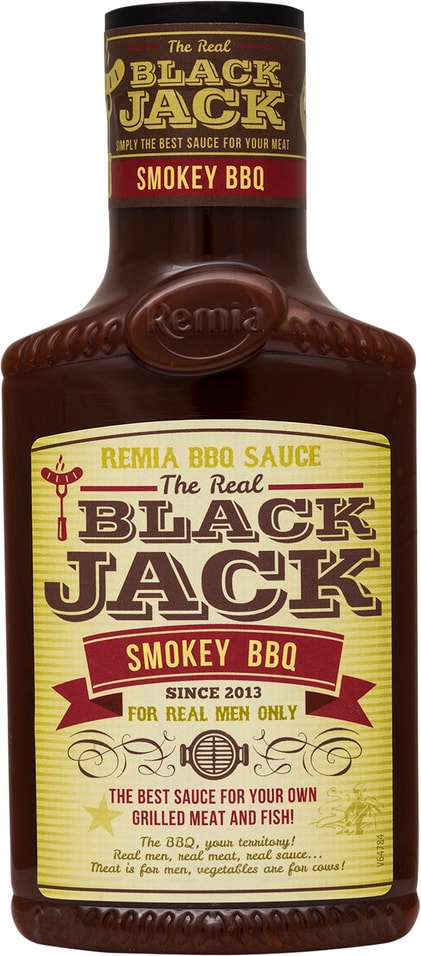 Соус Remia Black Jack Smokey BBQ Классический 450мл