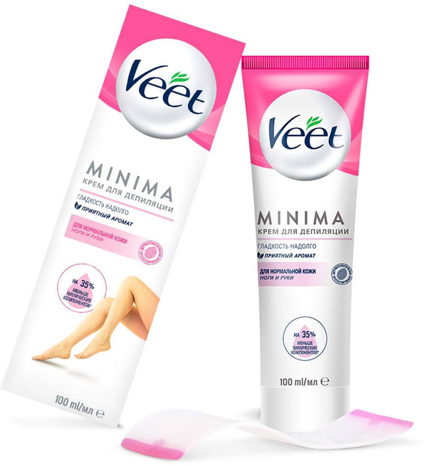 Крем для депиляции Veet Minima для нормальной кожи 100мл