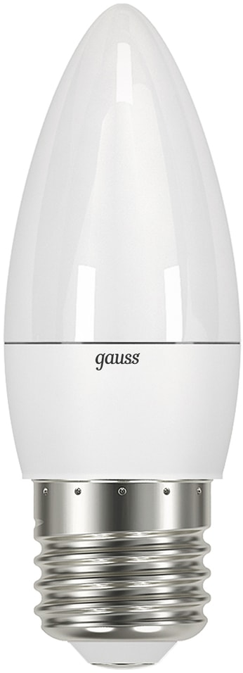 Лампа Gauss Свеча 9.5W 950lm 6500К E27 LED