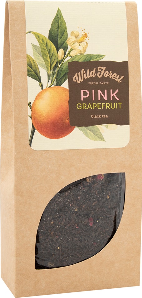 Чай черный Wild Forest Pink Grapefruit 100г