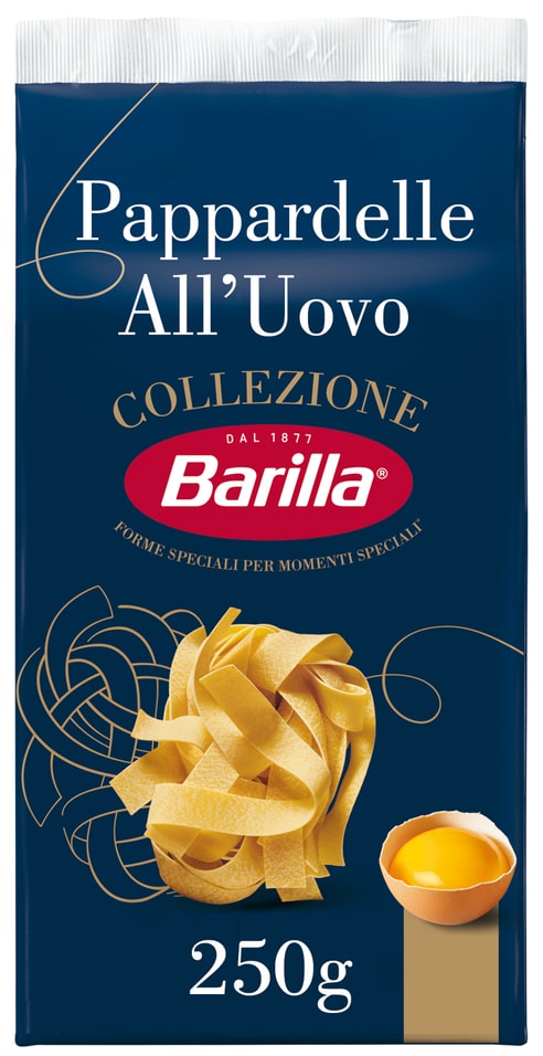 Макароны Barilla Collezione Papardelle яичная 250г 392₽