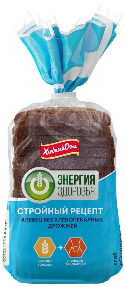 Хлебец Энергия здоровья Стройный рецепт 350гс доставкой!