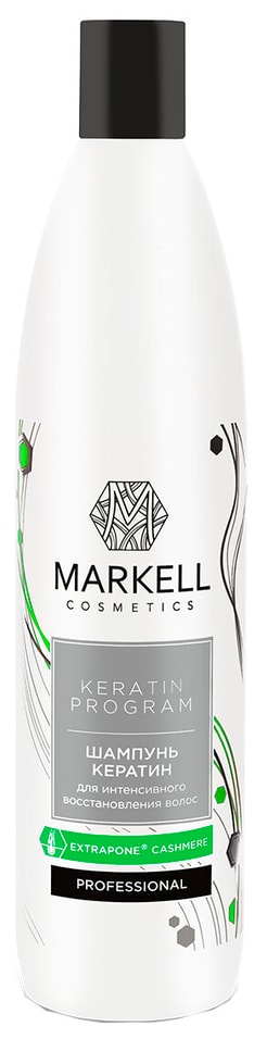 Отзывы о Шампуне MARKELL кератин для интенсивного восстановления волос 500мл