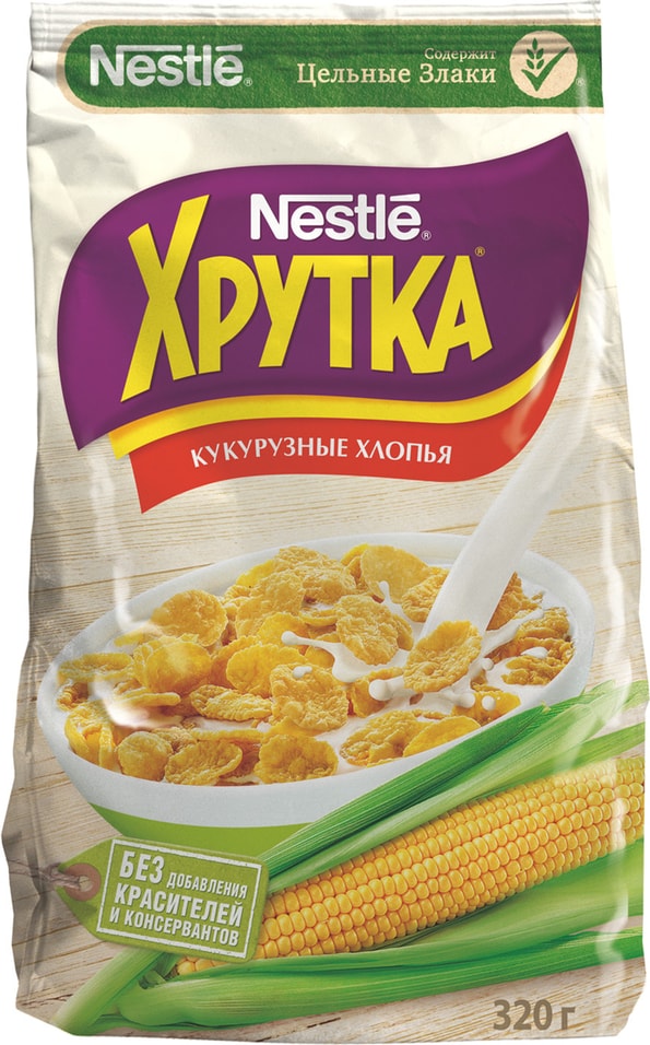 Хлопья Хрутка Кукурузные 320г