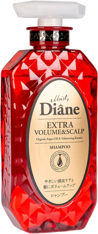 Шампунь для волос Moist Diane Perfect Beauty Объем кератиновый 450мл