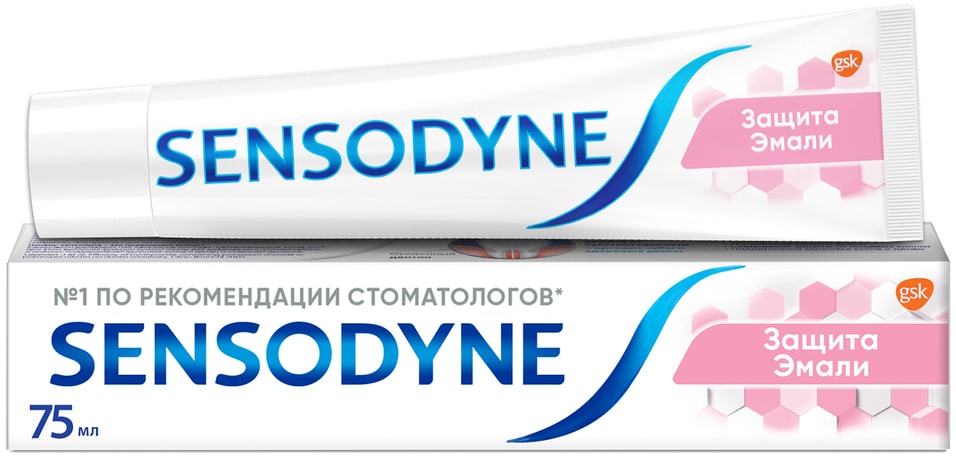 Зубная паста Sensodyne Защита эмали для чувствительных зубов 75мл