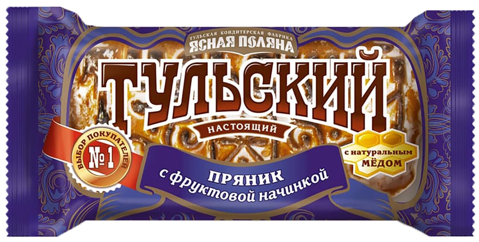Пряник Тульский с фруктовой начинкой 140г от Vprok.ru