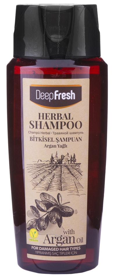 Шампунь для волос Deep Fresh Аргановое масло для поврежденных волос 500мл