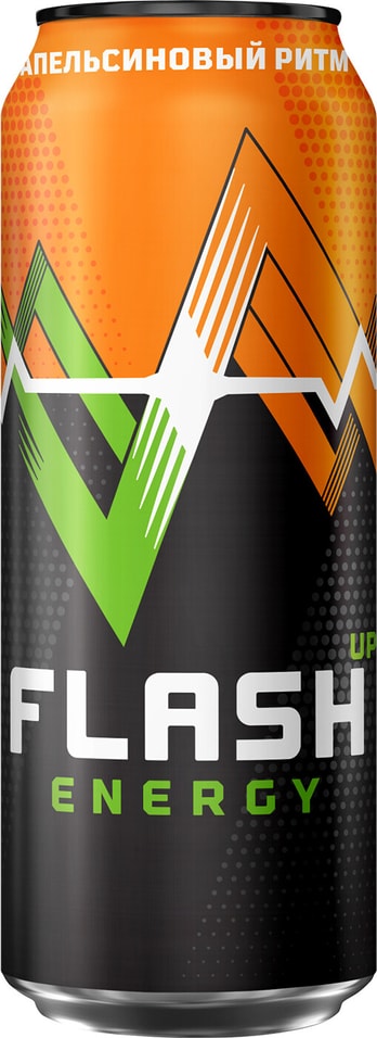Напиток Flash Energy Апельсиновый ритм 450мл от Vprok.ru