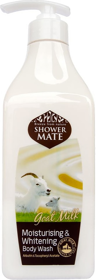 Гель для душа Shower Mate Увлажняющий с козьим молоком 550г