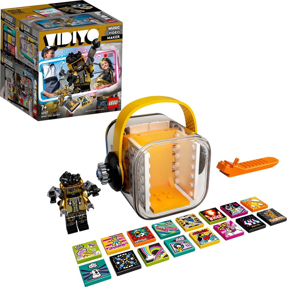 Набор для творчества LEGO VIDIYO 43107 HipHop Robot BeatBox Битбокс Хип-Хоп Робота