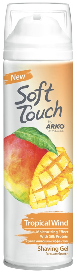 Гель для бритья Arko Soft Touch For Women Тропическая свежесть 200мл