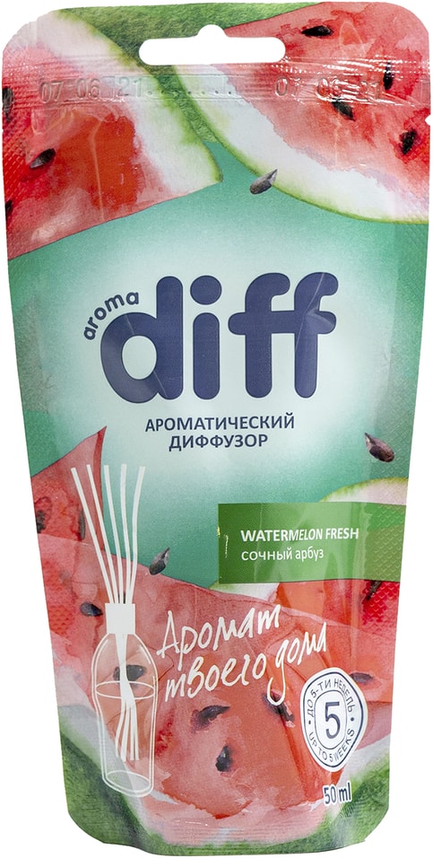 Аромадиффузор AromaHarmony Сочный арбуз 50мл 272₽